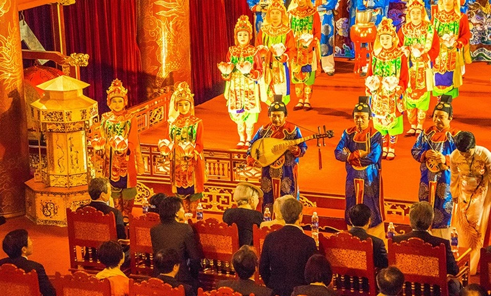 trải nghiệm nhã nhạc huế